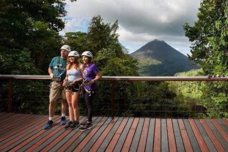 Tour Teleférico + La Mano Del Arenal + Canopy + Puentes Colgantes