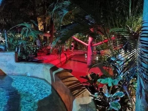 Hotel with hot springs
