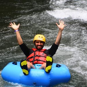 Tubing on the Arenal River
