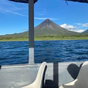 Boat ride on Lake Arenal