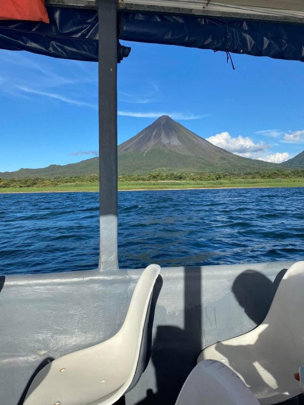 Boat ride on Lake Arenal